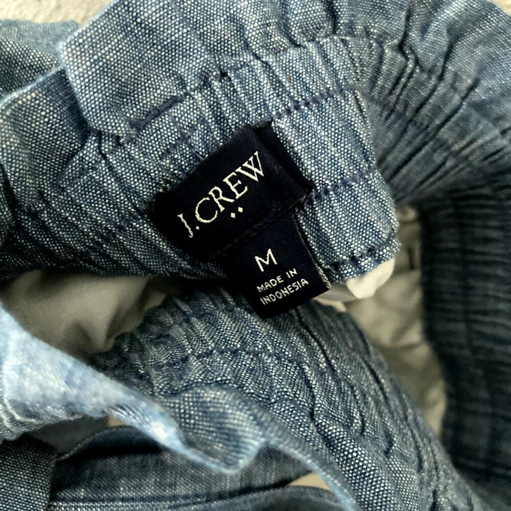 J. Crew Chambray Paper-bag Mini Skirt Medium - Picture 4 of 6